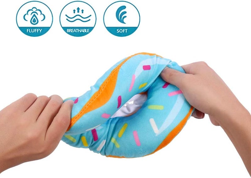 FRIUSATE Soft Cat Recovery Collar - Adjustable Donut Cone to Stop Licking, Comfortable & Lightweight for Cats & Kittens After Surgery - Image 3
